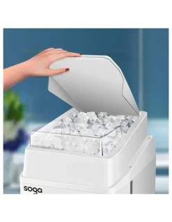 Soga International SOGA 300W Commercial Electric Ice Shaver - 120kg/h White