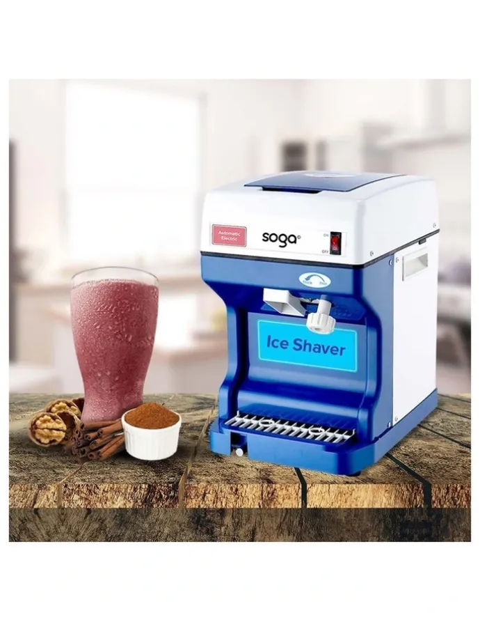 Soga International SOGA 250W Commercial Electric Ice Shaver - 120kg/h