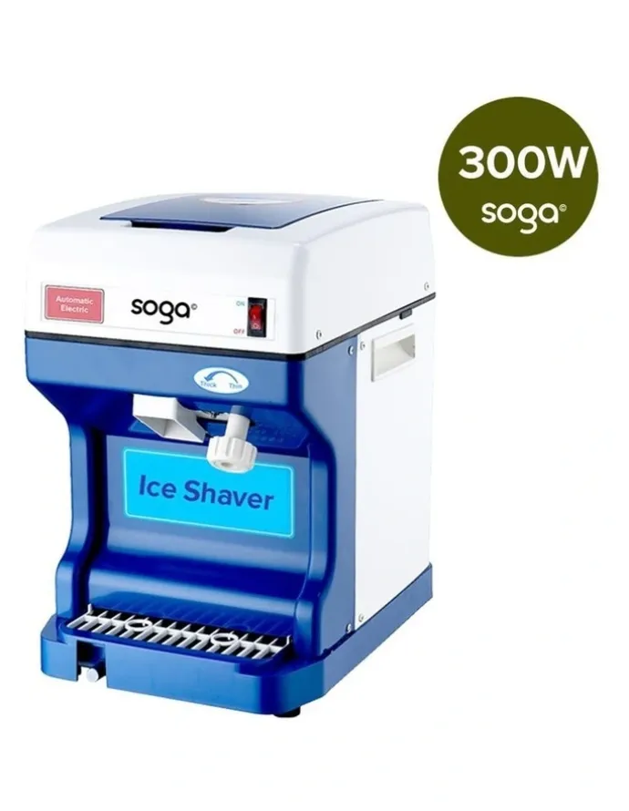 Soga International SOGA 250W Commercial Electric Ice Shaver - 120kg/h