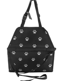 Soga International SOGA 2X Black Waterproof Pet Booster Car Seat with Mesh Carrier