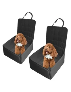 Soga International SOGA 2X Black Breathable Pet Car Carrier Bag