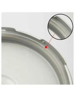 Soga International 2X 4L Silicone Pressure Cooker Rubber Seal Ring Replacement Spare Parts ( FOR BENSER ONLY)