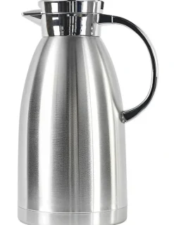 SOGA 1.8L Stainless Steel Insulated Water Bottle Vacuum Flask Coffee Jug Thermal in Silver