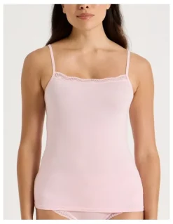 Soho Lace Modal Camisole in Light Pink