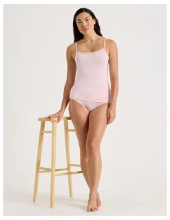 Soho Lace Modal Camisole in Light Pink