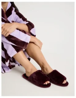 Soho Miley Slipper in Plum