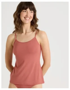 Soho Modal Camisole in Rust