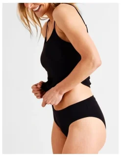 Soho Organic Cotton Bikini in Black