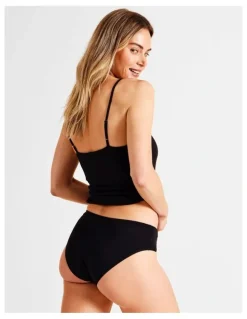 Soho Organic Cotton Bikini in Black