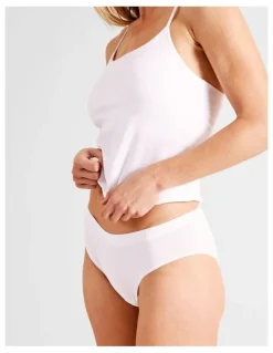 Soho Organic Cotton Bikini in White