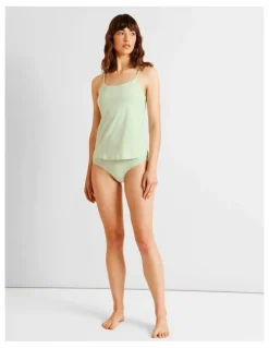 Soho Organic Cotton Camisole in Green