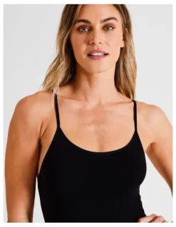 Soho Seamless Bodysuit in Black