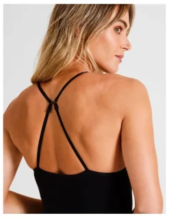 Soho Seamless Bodysuit in Black