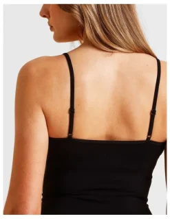 Soho Seamless Camisole in Black