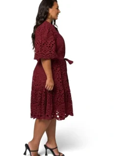 Something 4 Olivia Claudia Broderie Dress