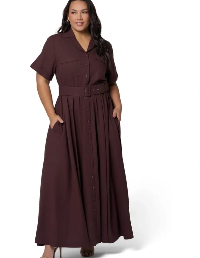 Something 4 Olivia Gabrielle Linen Maxi Dress
