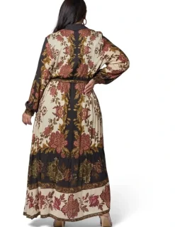 Something 4 Olivia Sadie Maxi Shirt Dress