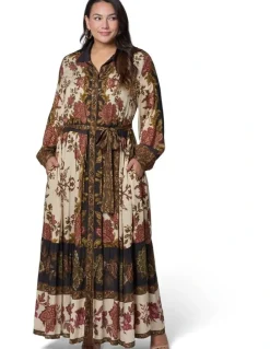 Something 4 Olivia Sadie Maxi Shirt Dress