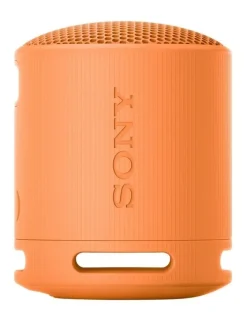 Sony Compact Wireless Bluetooth Speaker in Orange SRSXB100D