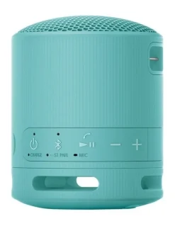 Sony Compact Wireless Bluetooth Speaker in Blue SRSXB100L