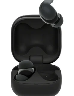 Sony Linkbuds Fit True Wireless Noise Cancelling WFLS910NB Earbuds in Black