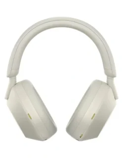 Sony Premium Noise Cancelling Wireless Over-Ear Headphones WH-1000XM5 in Silver