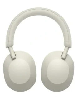 Sony Premium Noise Cancelling Wireless Over-Ear Headphones WH-1000XM5 in Silver