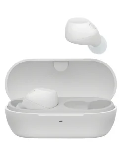 Sony Truly Wireless Earbuds with Noise Cancelling in White