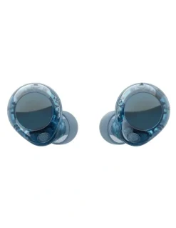 Sony Truly Wireless Earbuds with Noise Cancelling in Glass Blue