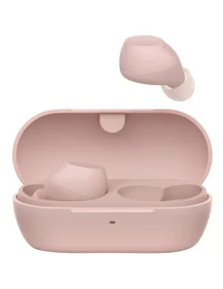 Sony Truly Wireless Earbuds with Noise Cancelling in Pink WF-C710N