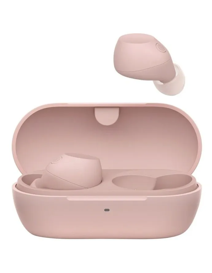 Sony Truly Wireless Earbuds with Noise Cancelling in Pink WF-C710N