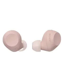 Sony Truly Wireless Earbuds with Noise Cancelling in Pink WF-C710N