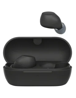 Sony Truly Wireless Earbuds with Noise Cancelling in Black WF-C710N