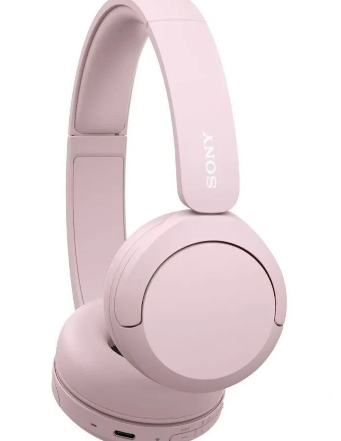 Sony Wireless On-Ear WH-CH520 Headphones in Pink