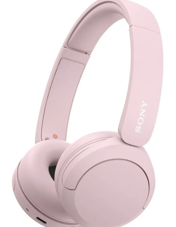 Sony Wireless On-Ear WH-CH520 Headphones in Pink