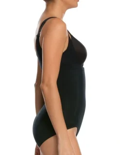 Spanx Oncore Open Bust Bodysuit in Black