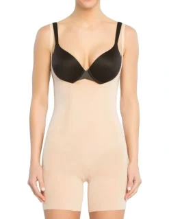 Spanx Sculpt OnCore Open-Bust Mid-Thigh Bodysuit