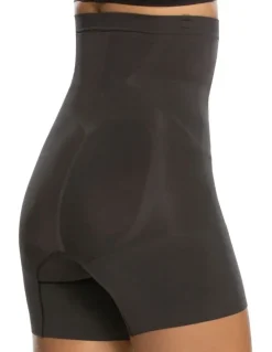 Spanx Scuplt Oncore High-waisted Mid-Thigh Short in Black