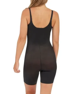 Spanx Shape Invisible Open-Bust Mid-Thigh Bodysuit