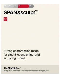 Spanx SPANXsculpt EVERYDAY SEAMLESS SHAPING-High-Waisted Shorty in Black in Black