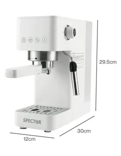 Spector Coffee Machine in White