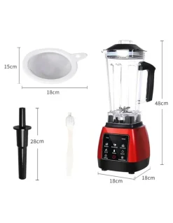 Spector Commercial Blender Mixer Food Processor Juicer Smoothie Ice Crush in Red