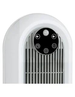 Spector Electric Ceramic Space Heater Mini Fan Room 1200W in White