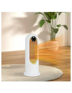 Spector Electric Ceramic Space Heater Mini Fan Room 1200W in White