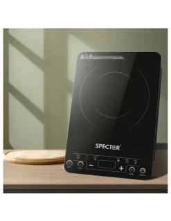 Spector Electric Induction Cooktop 2000W in Black