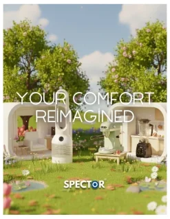 Spector Espresso Coffee Machine in Milk White