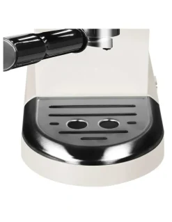 Spector Espresso Coffee Machine in Milk White