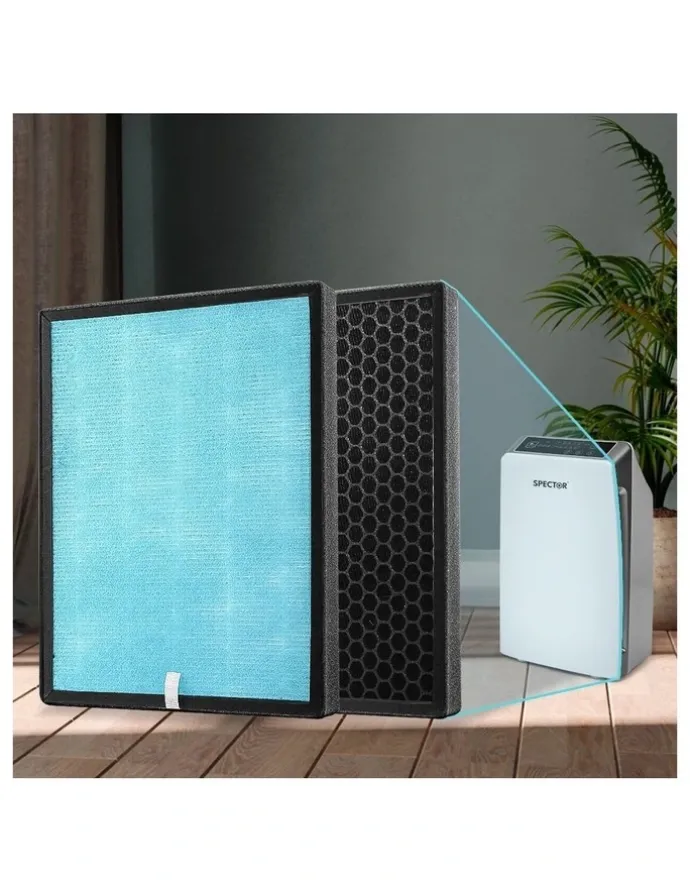 Spector 5 Layer Air Purifier HEPA Filters Replacement Filter Carbon in Multi