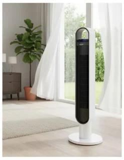 Spector Portable Tower Fan in White