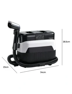 Spector Upholstery Spot Cleaner Deep Stain Fabric Portable Carpet Cleaner 11KPa in Black/White